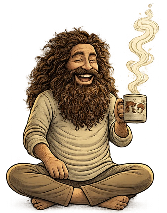 Todd's Mushroom Brew character illustration